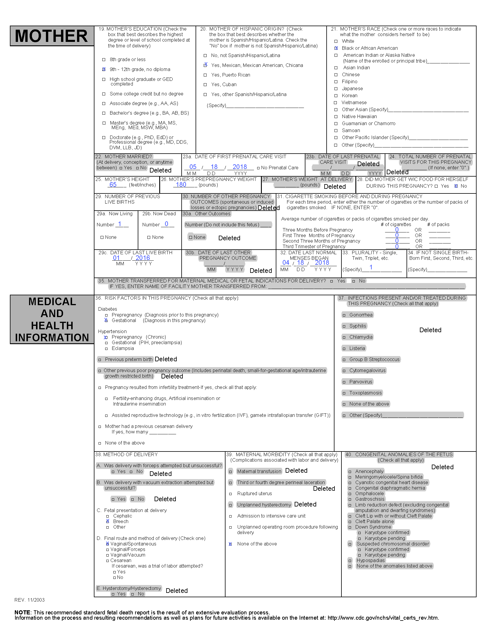 Example Death Report - p2