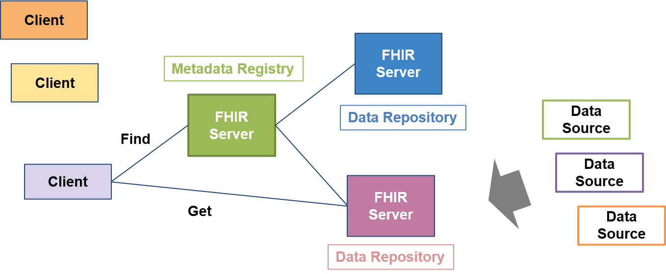 Well-known metadata registry